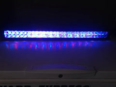 8" LED COLOR CHANGING LIGHT BAR - MILLAR LIGHT BARS - FX WHIPS, LLC