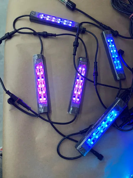 MEGA POD ROCK LIGHT KIT - MILLAR LIGHT BARS - FX WHIPS, LLC