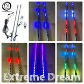 PAIR - EXTREME DREAM WHIPS - MILLAR LIGHT BARS - FX WHIPS, LLC