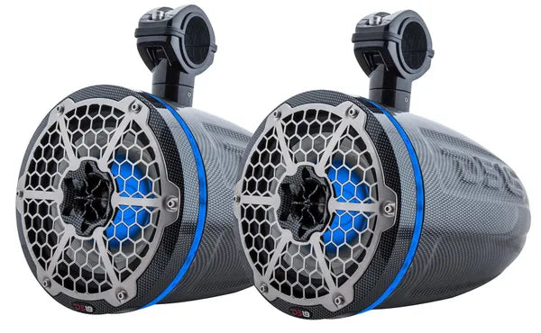 PAIR 6.5 DS18 CF6TP TOWER SPEAKERS - MILLAR LIGHT BARS - FX WHIPS, LLC