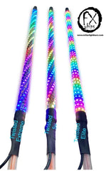 PAIR TWISTED ELITE - MILLAR LIGHT BARS - FX WHIPS, LLC