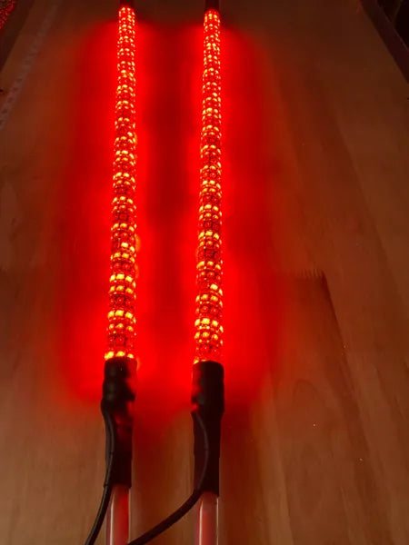 PAIR TWISTED ELITE - MILLAR LIGHT BARS - FX WHIPS, LLC