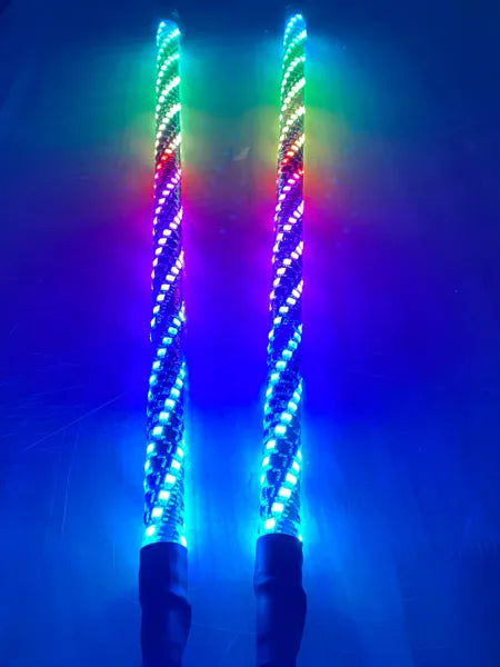 TWISTED EXTREMES - PAIRS - MILLAR LIGHT BARS - FX WHIPS, LLC