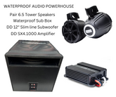 Audio Package Sub Box - Amp - Tower speakers