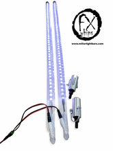 *PAIR* WHITE LED LIGHT WHIP - MILLAR LIGHT BARS - FX WHIPS, LLC